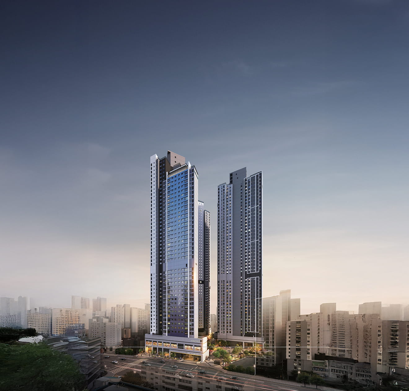 금정산 하늘채 루미엘 브랜드 이미지 프리미엄 주거 가치